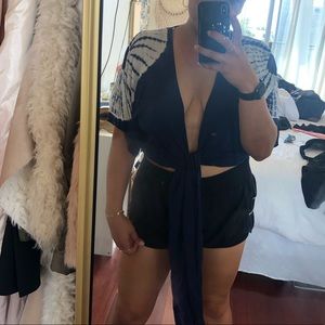 Brand New Wrap Top Size L